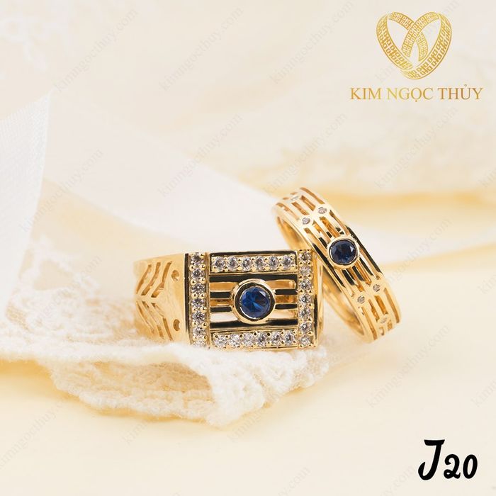Nhẫn Cưới Kim Ngọc Thủy Ảnh 1
