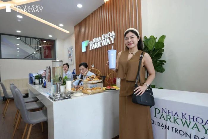 Hình ảnh không gian hiện đại tại Nha khoa Parkway