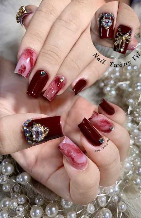 Không gian sang trọng tại Nail Tường Vii