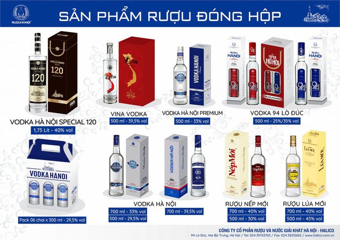 Hình ảnh Công ty Cổ phần Rượu và Nước giải khát Hà Nội (Halico) 1