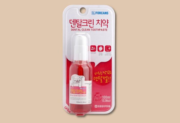 Hình ảnh sản phẩm kem đánh răng Forcans dành cho thú cưng