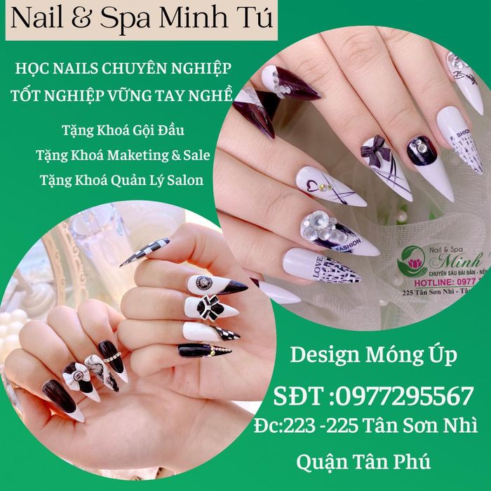 Không gian đào tạo chuyên nghiệp tại Nail & Spa Minh Tú