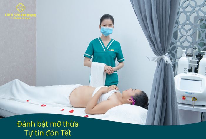 Hình ảnh không gian trị liệu cao cấp tại Eden Spa Premium