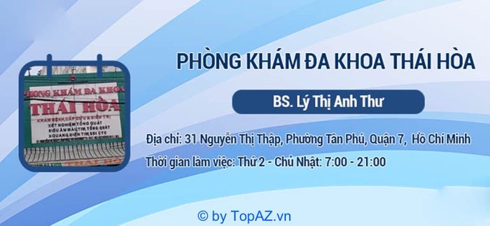 địa chỉ phòng khám đa khoa chất lượng quận 7