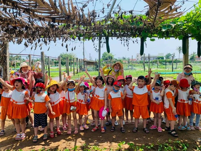 Không gian học tập tại Mầm non Búp Sen Xanh