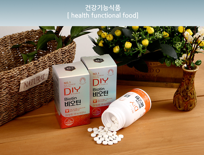 Hình ảnh minh họa số 1 - Viên uống No.1 DIY Vitamin Biotin với công thức 200.000mcg Biotin cao cấp