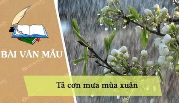 Hình ảnh minh họa: Phố cổ Hà Nội trong mưa xuân (Nguồn: internet)