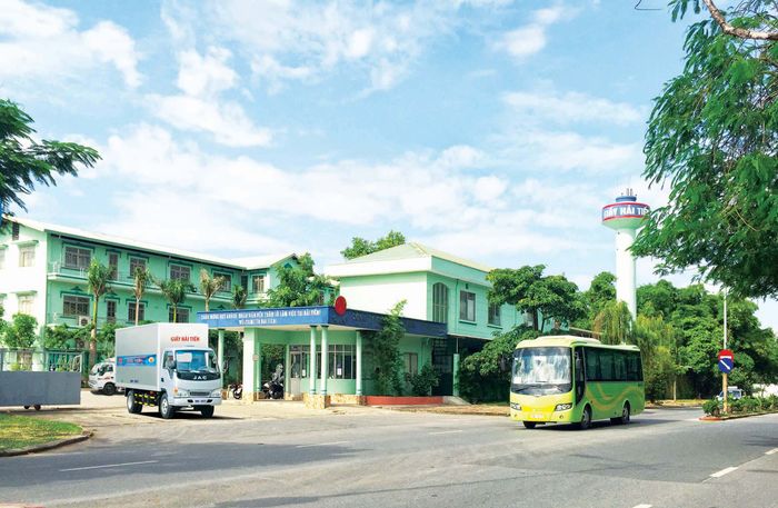 Hình ảnh nhà máy sản xuất Hải Tiến hiện đại
