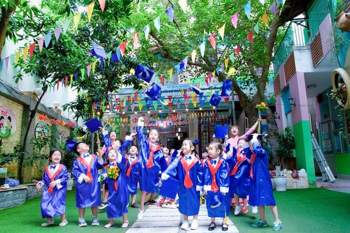 Không gian học tập tại Mầm non Hoa Anh Đào