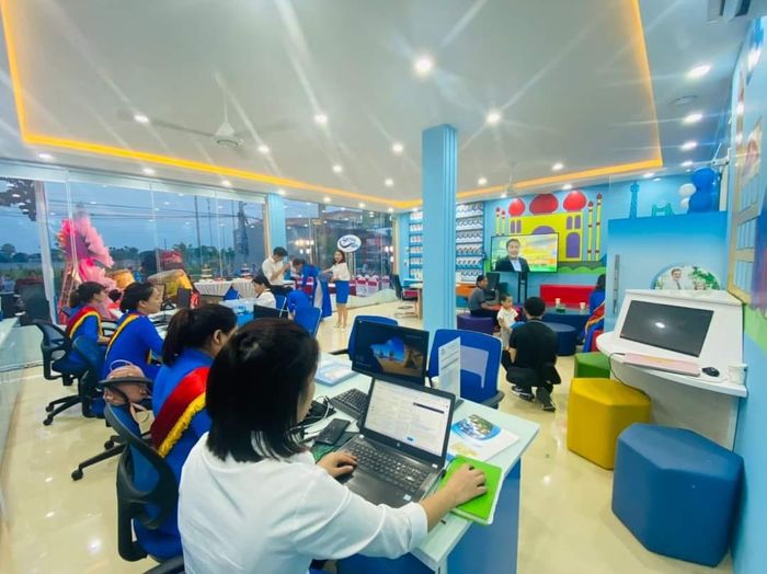 Giờ học tương tác sôi nổi cùng giáo viên bản ngữ tại Ocean Edu