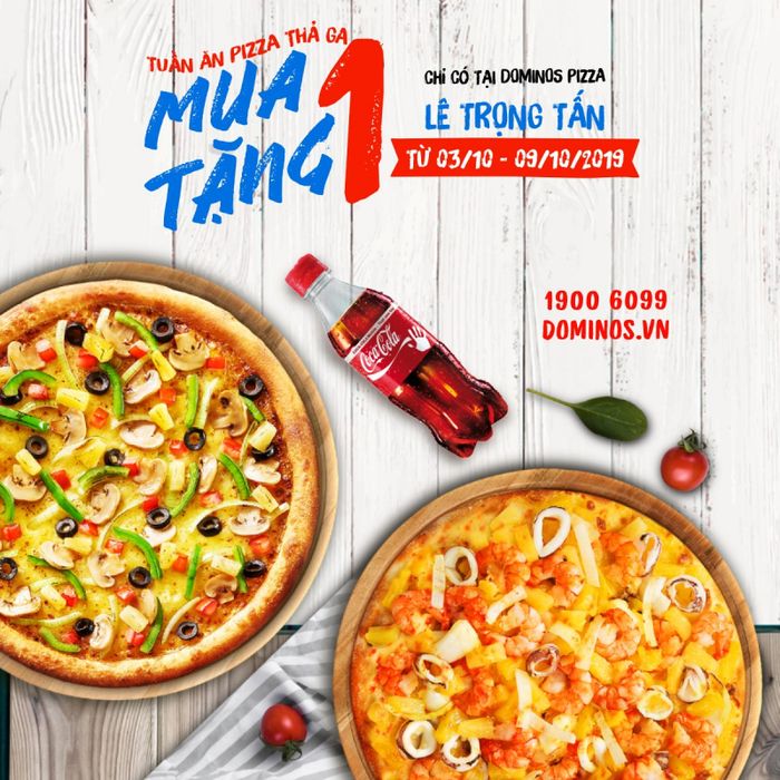 Những chiếc pizza vàng ươm hấp dẫn tại Domino's Pizza - Ảnh 2