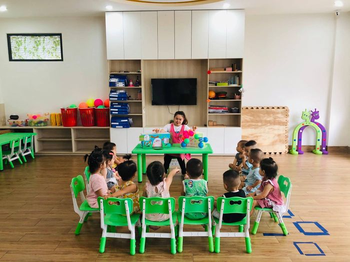 Không gian học tập hiện đại tại Dongsim Kindergarten