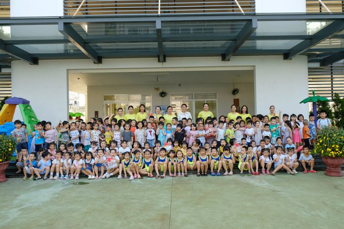 Hoạt động vui chơi tại Mầm non ABC