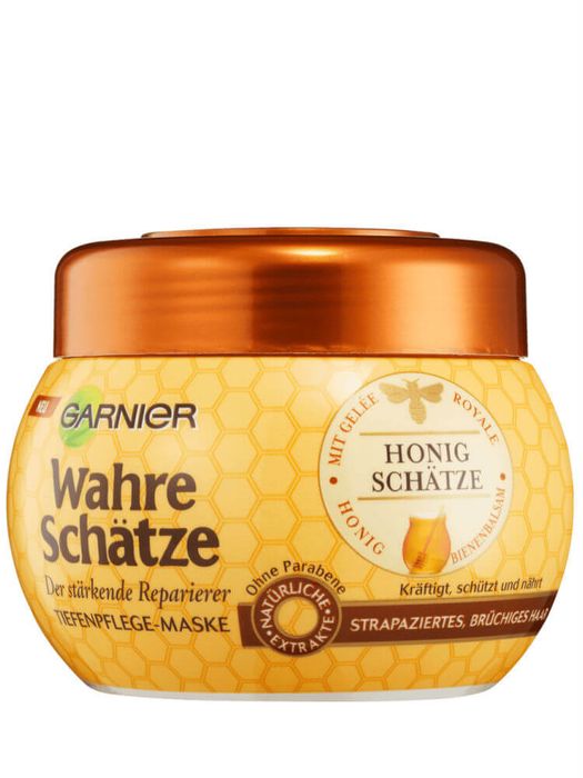 Kem Ủ Tóc Garnier Wahre Schatze Chiết Xuất Mật Ong Cho Tóc Hư Tổn & Gãy Rụng - Hình ảnh sản phẩm 2