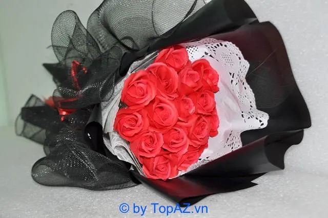 Cửa hàng bán hoa hồng sáp tại Hà Nội