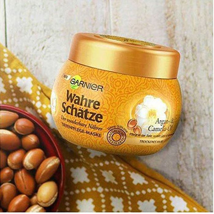 Kem Ủ Tóc Garnier Wahre Schatze Chiết Xuất Mật Ong Cho Tóc Hư Tổn & Gãy Rụng - Hình ảnh sản phẩm 1
