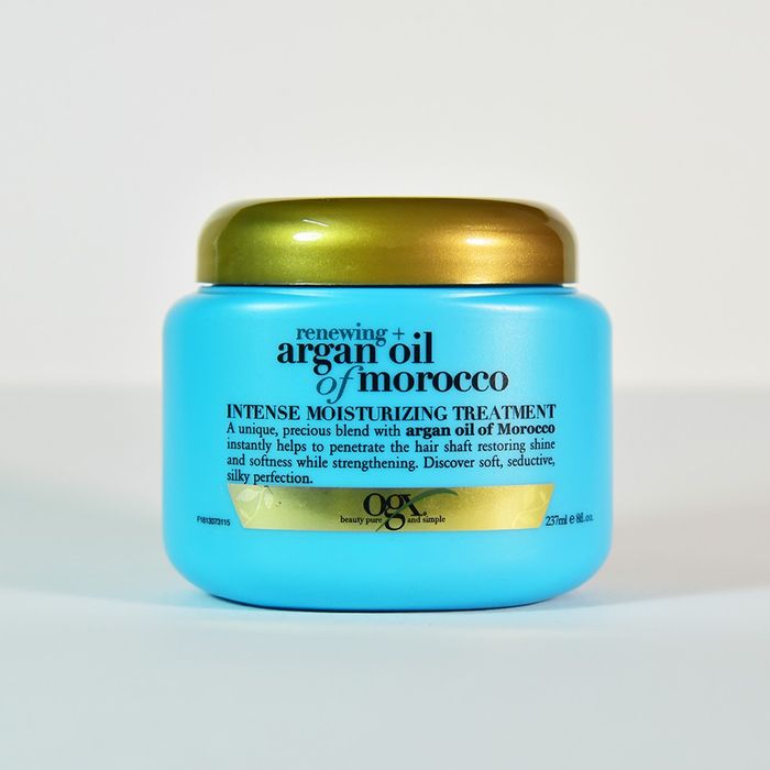 Kem Ủ Tóc Ogx Renewing Argan Oil Of Morocco – Hình ảnh sản phẩm 1, mang lại mái tóc mềm mượt, óng ả và chắc khỏe nhờ tinh dầu Argan.