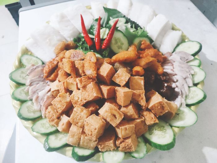 Hình ảnh bún đậu thơm ngon tại Bún Đậu Mắm Tôm Hai Anh Em
