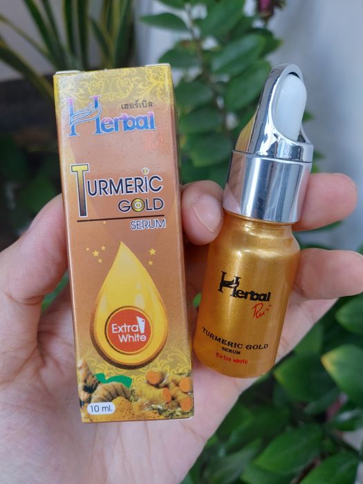 Hình ảnh thực tế Tinh Chất Vàng Herbal Turmeric Gold - Bí quyết dưỡng trắng từ Thái Lan