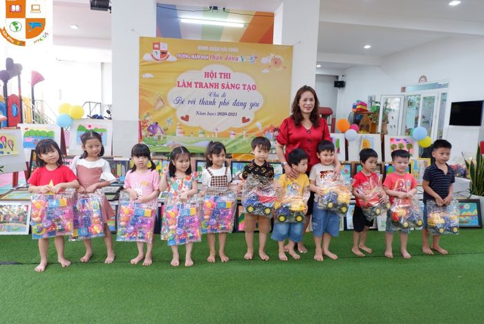 Hình ảnh không gian học tập tại Trường Mầm non Thần Đồng Việt