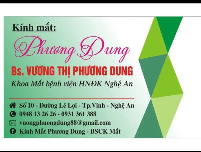 Không gian sang trọng tại Kính mắt Phương Dung