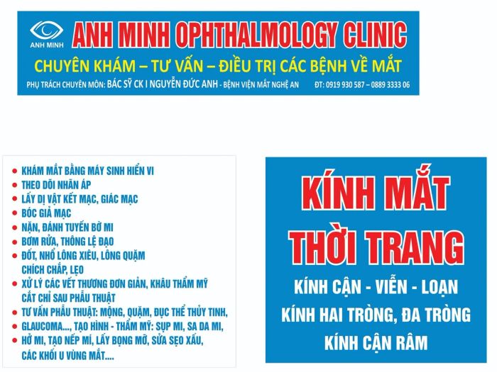 Bộ sưu tập kính mới nhất tại Kính mắt Anh Minh