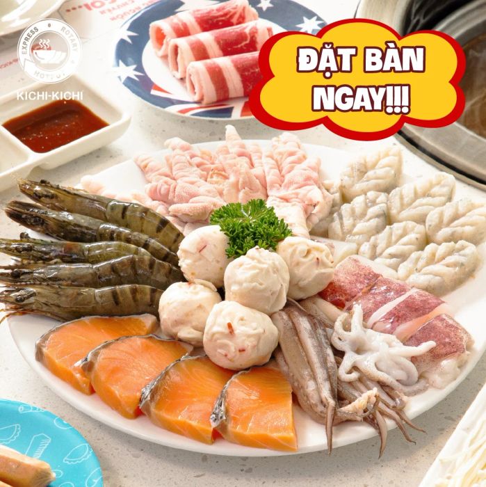 Bữa tiệc lẩu đa sắc màu tại Kichi Kichi