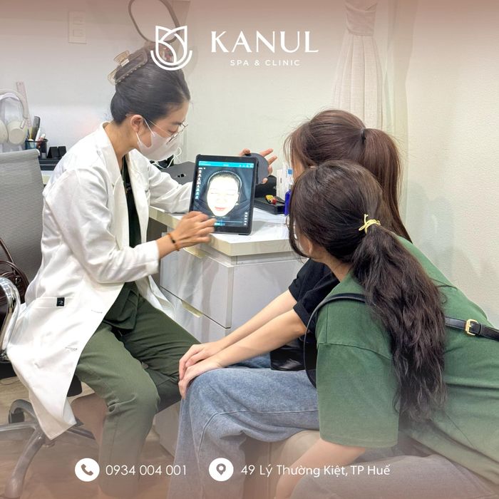 Không gian sang trọng và hiện đại tại Kanul Spa & Clinic