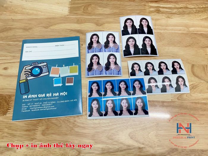 Góc làm việc chuyên nghiệp tại Hiệu Ảnh Long Biên