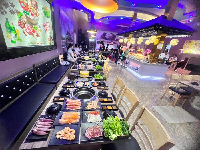 Không gian ấm cúng và các món nướng hấp dẫn tại Home BBQ Nga Sơn