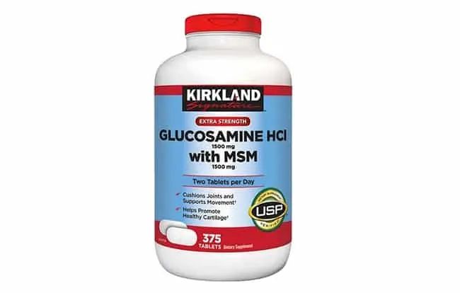 Glucosamine HCL 1500mg With MSM - Giải pháp vàng cho người thoái hóa cột sống từ Mỹ