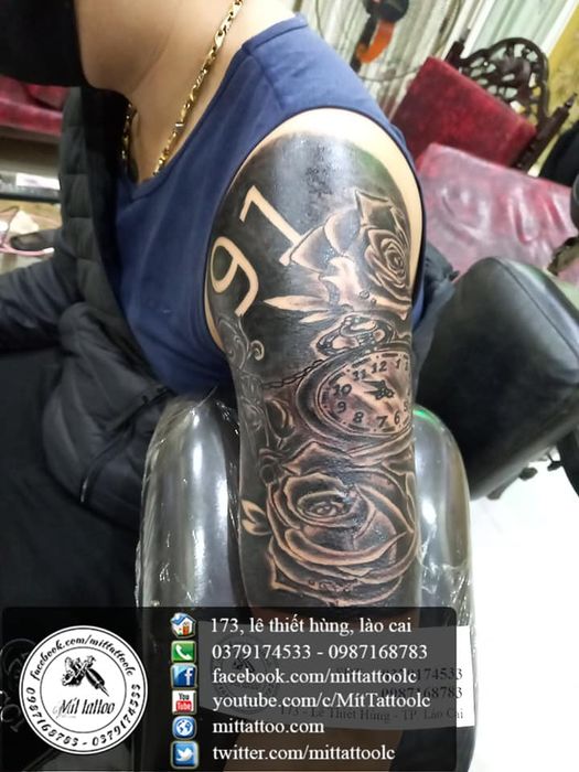 Tác phẩm nghệ thuật ấn tượng tại Mít Tattoo