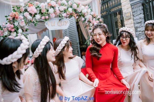 Địa chỉ tin cậy cho thuê áo dài cưới cao cấp tại TP.HCM