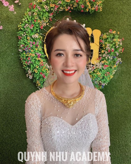 Vẻ đẹp rạng ngời của cô dâu Trần Quỳnh Như Makeup & Bridal