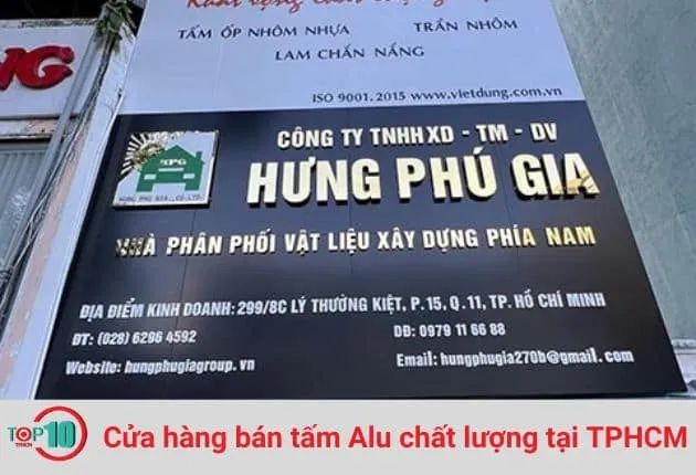 Nhà phân phối độc quyền dòng tấm Alu Alcorest khu vực phía Nam