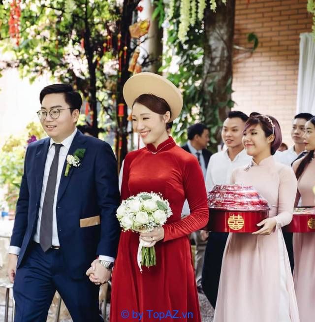 Địa chỉ uy tín hàng đầu cho thuê áo dài cưới tại TP.HCM