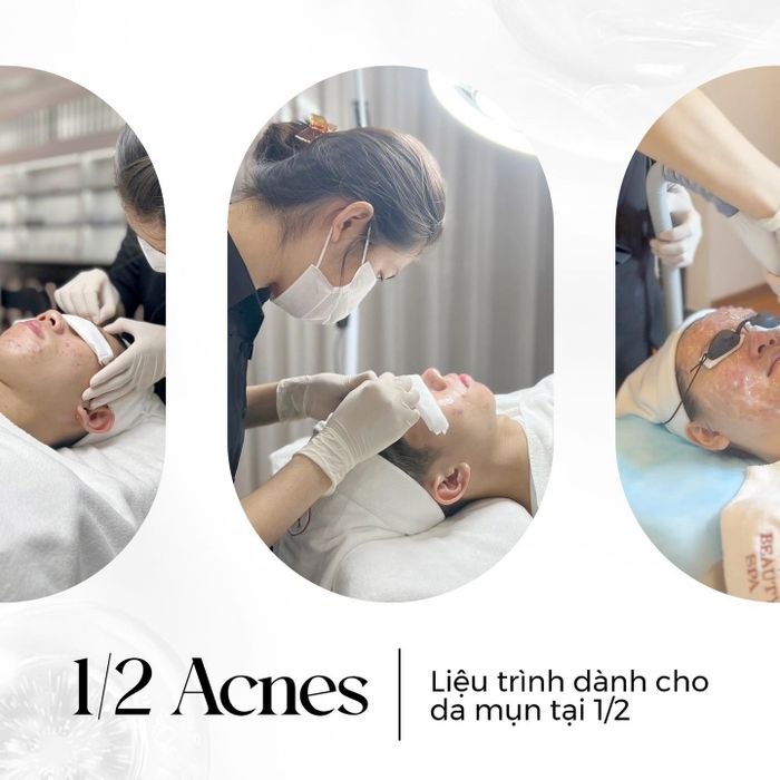 Khu vực thư giãn sang trọng tại 1/2 Beauty Spa in Hue