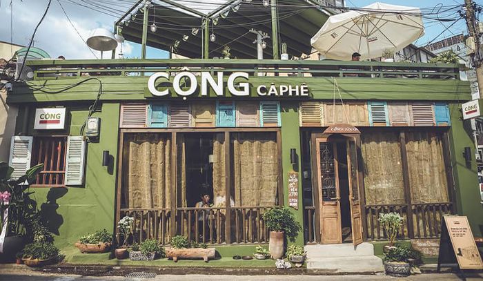Hình ảnh không gian Cộng Cà Phê