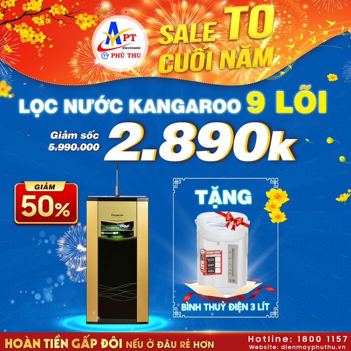Không gian trưng bày hiện đại tại Hệ Thống Điện Máy Phú Thu