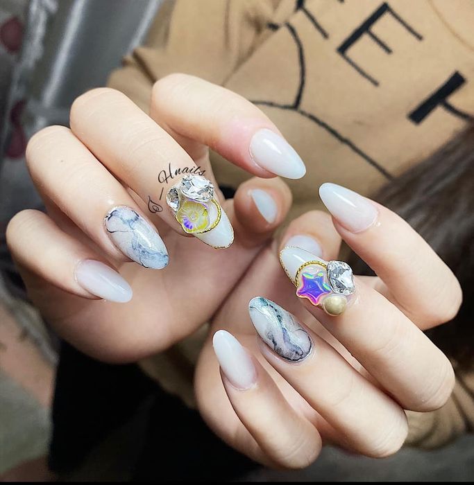 Hình ảnh tác phẩm nail ấn tượng tại T-H Nails