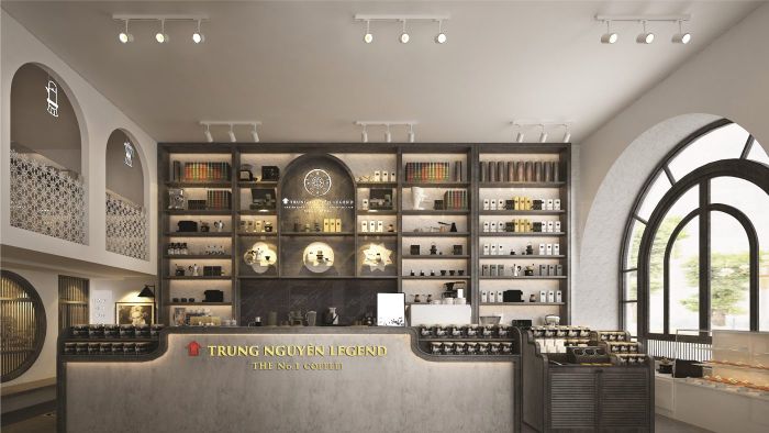 Trung Nguyên Legend Café ảnh 1 - Khoảnh khắc lưu giữ không gian tri thức đậm chất thiền định, nơi cà phê và sách hòa làm một.