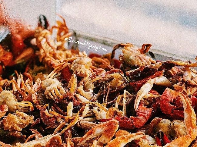 Ghẹ Sữa Rang Muối - Đặc sản biển đậm đà