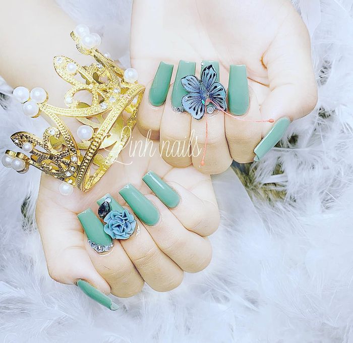 Hình ảnh mẫu nail đẹp tại Linh Nail