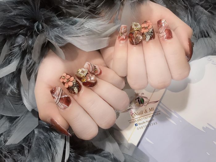 Hình ảnh tác phẩm nail ấn tượng tại QNail