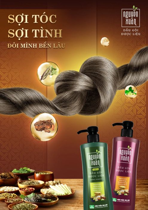 Dầu Gội Dược Liệu Nguyên Xuân - Dược Hoa Linh, Hình 2