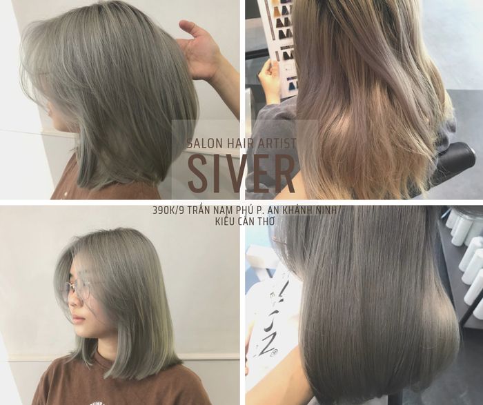 Học viên thực hành kỹ thuật tại Hair Salon Artist