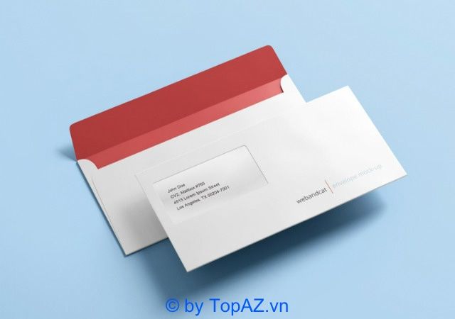 Công Ty Vie Print cung cấp dịch vụ in bao thư lấy liền với tốc độ nhanh chóng và tiện lợi, đảm bảo sự hài lòng ngay từ lần sử dụng đầu tiên.