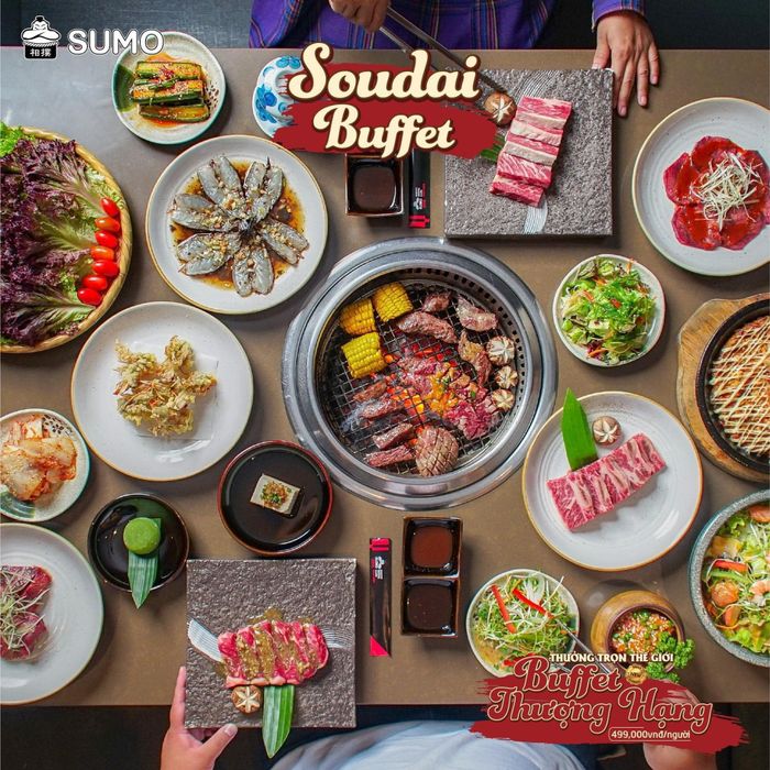 Không gian ấm cúng chuẩn Nhật tại SumoBBQ