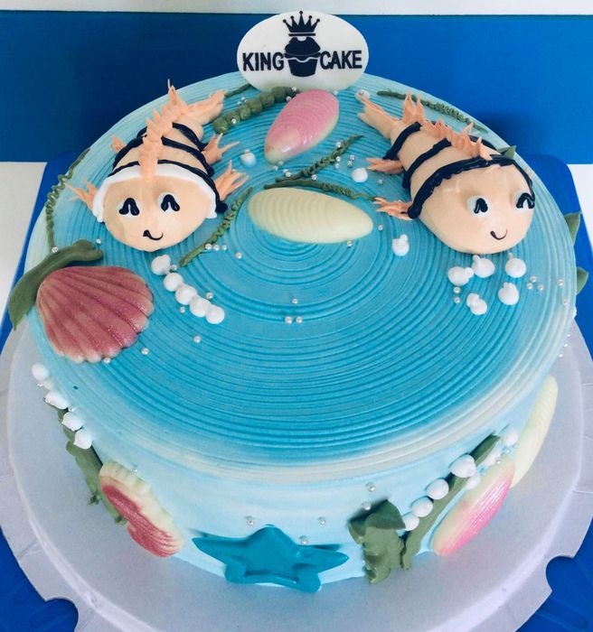 Hình ảnh bánh kem đặc trưng tại King Cake