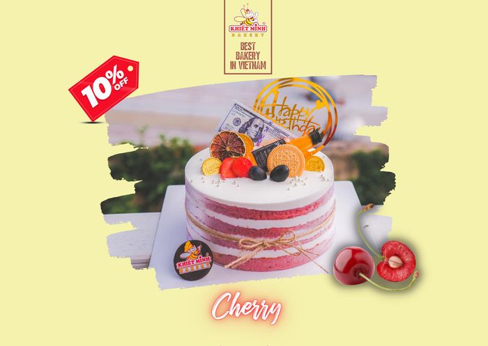 Hình ảnh bánh kem tinh tế tại Khiết Minh Bakery